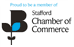 Proud to be a member of Staffordshire Chamber of Commerce